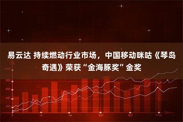 易云达 持续燃动行业市场，中国移动咪咕《琴岛奇遇》荣获“金海豚奖”金奖
