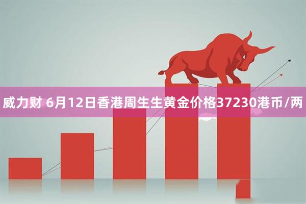 威力财 6月12日香港周生生黄金价格37230港币/两